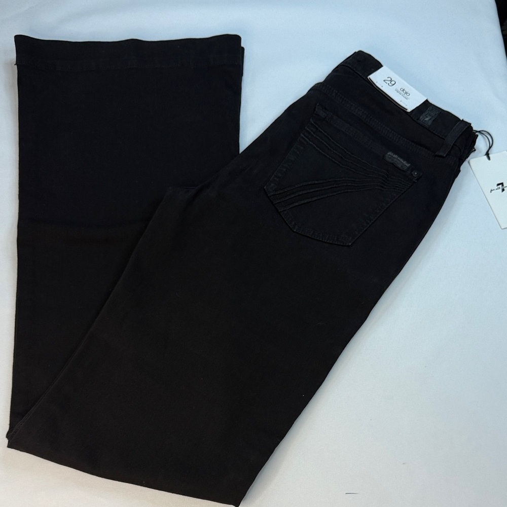 7 For All Mankind Dark Boot Cut Jeans